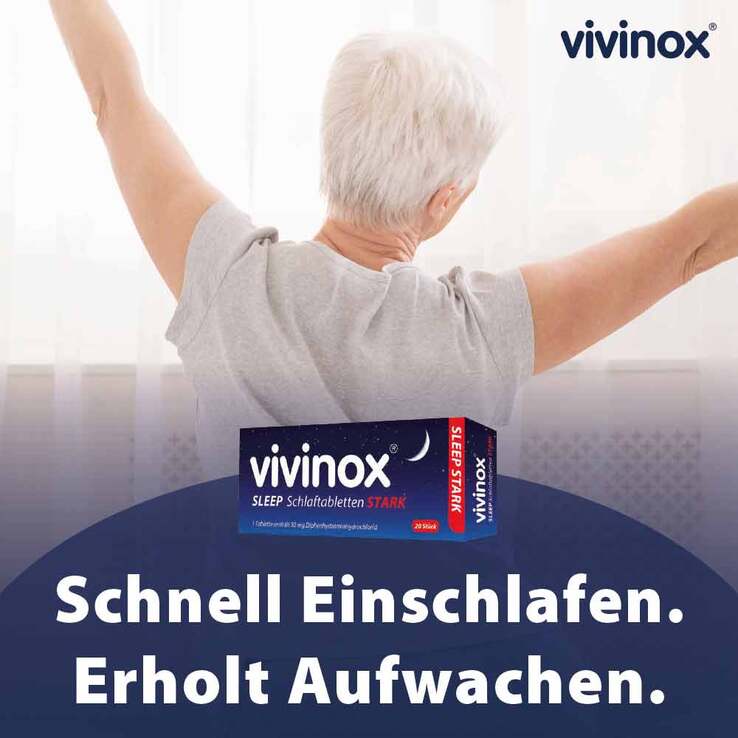 vivinox® SLEEP Schlaftabletten STARK 30 viên - Thuốc ngủ