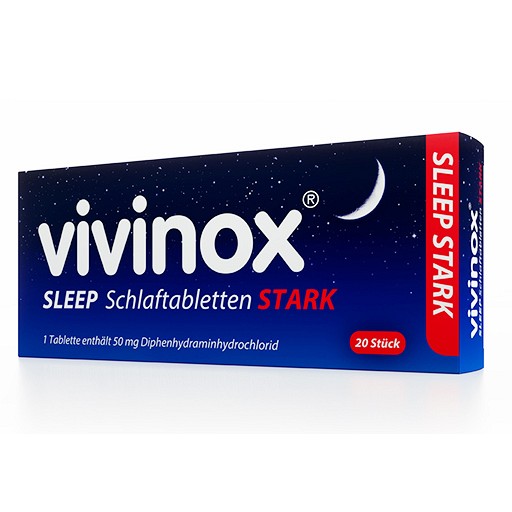 vivinox® SLEEP Schlaftabletten STARK 30 viên - Thuốc ngủ