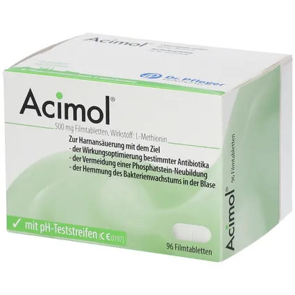 Acimol® 500 mg 96 viên - Thuốc làm axit hóa nước tiểu