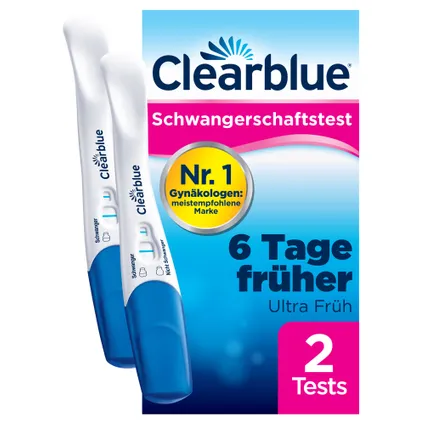 Clearblue Schwangerschaftstest 2 Test - Que thử thai phát hiện sớm