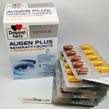 AUGEN PLUS SEHKRAFT + SCHUTZ 120 viên - Thực phẩm chức năng bổ mắt