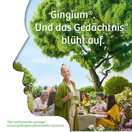 Gingium® 120 mg 120 viên - Thuốc tuần hoàn máu não, cải thiện trí nhớ