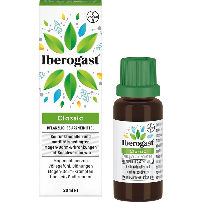 Iberogast® Classic 20 ml - Thuốc thảo dược điều trị các bệnh về đường tiêu hóa