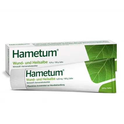 Hametum Salbe 25g - Thuốc mỡ bôi trĩ ban ngày giúp giảm ngứa, rát và mau lành vết thương