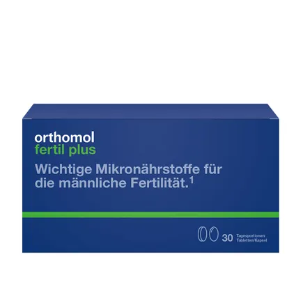 Orthomol Fertil Plus 30 gói - Sản phẩm hỗ trợ sức khỏe sinh sản của nam giới