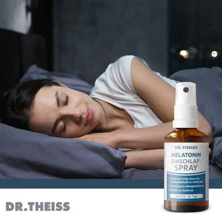 DR. THEISS Melatonin 50 ml - Thuốc xịt miệng giúp ngủ nhanh