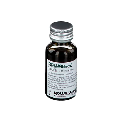 Rowatinex Tropfen 10ml - Thuốc lợi tiểu hỗ trợ điều trị sỏi thận và viêm đường niệu