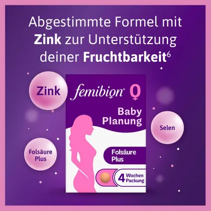 Femibion® 0 BabyPlanung 56 viên - Sản phẩm bổ sung vitamin và khoáng chất trước khi mang thai