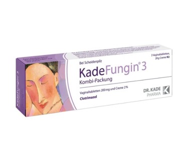 KadeFungin ® 3 Kombi-Packung - Thuốc đặt và bôi điều trị bệnh nấm âm đạo