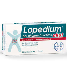 Lopedium® akut 2 mg 10 viên - Thuốc điều trị tiêu chảy