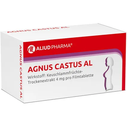 Agnus castus AL 100 viên - Thuốc thảo dược có tác dụng điều trị các vấn đề và triệu chứng về kinh nguyệt