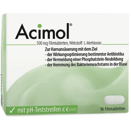 Acimol® 500 mg 96 viên - Thuốc làm axit hóa nước tiểu