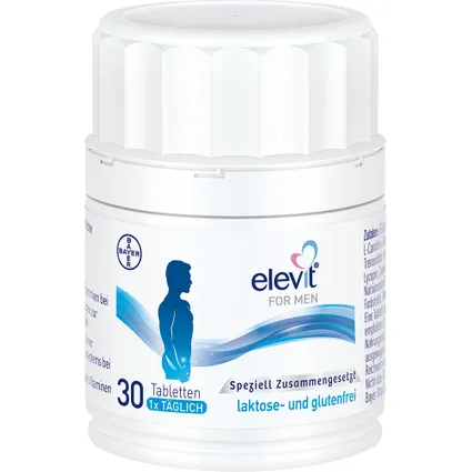 Elevit® For Men 30 viên - Sản phẩm hỗ trợ sức khỏe sinh sản của nam giới