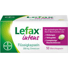 Lefax intense 250 mg 50 viên - Thuốc điều trị các triệu chứng về dạ dày - ruột do khí