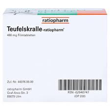 Teufelskralle ratiopharm® 200 viên - Thuốc thảo dược hỗ trợ điều trị xương khớp