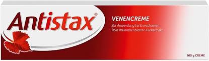 Antistax Venencreme 100g - Kem giảm cảm giác nặng chân do rối loạn tuần hoàn tĩnh mạch