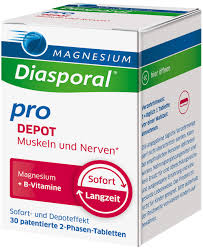 Magnesium-Diasporal® Pro DEPOT 30 viên - Thực phẩm chức năng cho cơ bắp và xương khoẻ mạnh