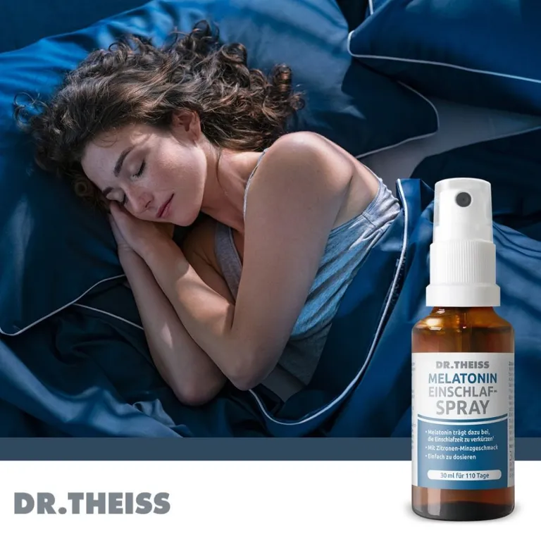 DR. THEISS Melatonin 30 ml - Thuốc xịt miệng giúp ngủ nhanh