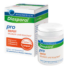 Magnesium-Diasporal® Pro DEPOT 30 viên - Thực phẩm chức năng cho cơ bắp và xương khoẻ mạnh