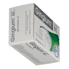 Gingium® 80 mg 120 viên - Thuốc tuần hoàn máu não, cải thiện trí nhớ