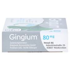 Gingium® 80 mg 120 viên - Thuốc tuần hoàn máu não, cải thiện trí nhớ