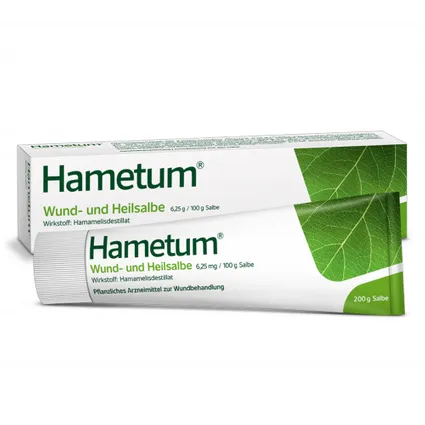 Hametum Salbe 200g - Thuốc mỡ bôi trĩ ban ngày giúp giảm ngứa, rát và mau lành vết thương