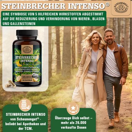 Scheunengut® Steinbrecher Intenso 120 viên - Thực phẩm chức năng bổ thận