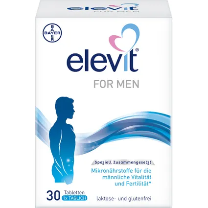 Elevit® For Men 30 viên - Sản phẩm hỗ trợ sức khỏe sinh sản của nam giới