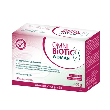 OMNi-BiOTiC® FLORA plus 28 gói - Sản phẩm hỗ trợ hệ vi sinh âm đạo