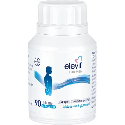 Elevit® For Men 90 viên -  Thực phẩm chức năng hỗ trợ sức khỏe sinh sản của nam giới