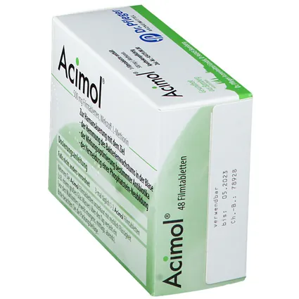 Acimol® 500 mg 48 viên - Thuốc làm axit hóa nước tiểu