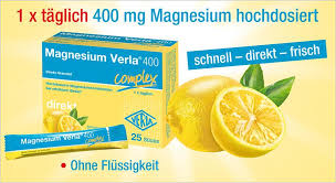 Magnesium Verla® 400 Direkt Granulat 50 gói - Thực phẩm chức năng cho cơ bắp và xương khoẻ mạnh