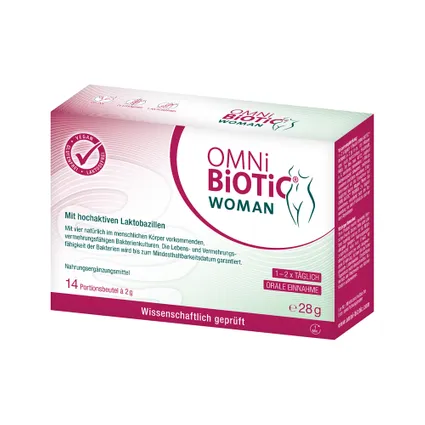 OMNi-BiOTiC® FLORA plus 14 gói - Sản phẩm hỗ trợ hệ vi sinh âm đạo