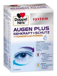 AUGEN PLUS SEHKRAFT + SCHUTZ 60 viên - Thực phẩm chức năng bổ mắt