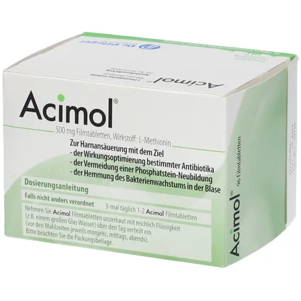 Acimol® 500 mg 96 viên - Thuốc làm axit hóa nước tiểu