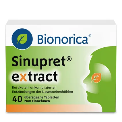 Sinupret® extract 40 viên - Thuốc thảo dược điều trị viêm xoang cấp tính