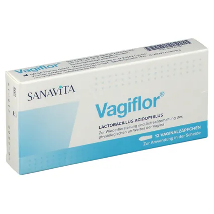 Vagiflor ® 12 viên - Thuốc phục hồi và duy trì pH tự nhiên của âm đạo