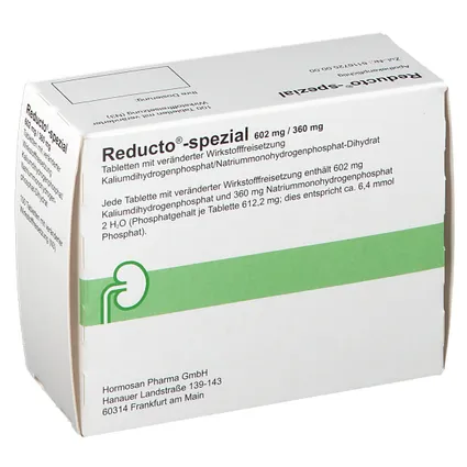 Reducto® Spezial 602mg/360mg 100 viên - Thuốc điều trị hạ phosphat máu và bệnh sỏi thận