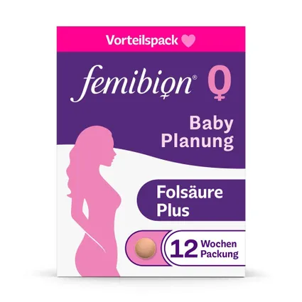 Femibion® 0 BabyPlanung 84 viên - Sản phẩm bổ sung vitamin và khoáng chất trước khi mang thai