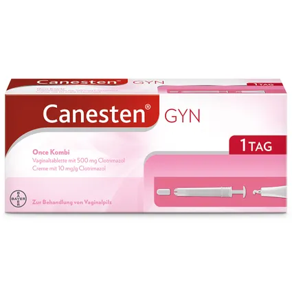 Canesten GYN Once Kombi - Thuốc đặt và bôi điều trị bệnh nấm âm đạo