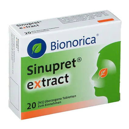 Sinupret® extract 20 viên - Thuốc thảo dược điều trị viêm xoang cấp tính