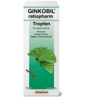 Ginkobil® ratiopharm Tropfen 40 mg 100 ml - Thuốc tuần hoàn máu não, cải thiện trí nhớ