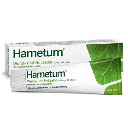 Hametum Salbe 100g - Thuốc mỡ bôi trĩ ban ngày giúp giảm ngứa, rát và mau lành vết thương