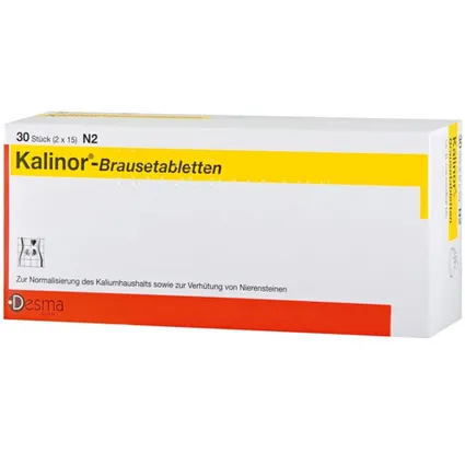 KALINOR® 30 viên - Thuốc cân bằn Kali và ngăn ngừa sỏi thận