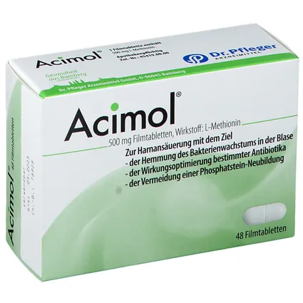 Acimol® 500 mg 48 viên - Thuốc làm axit hóa nước tiểu