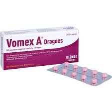 Vomex A® Dragees 20 viên - Thuốc chống buồn nôn và nôn