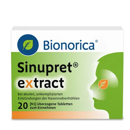 Sinupret® extract 20 viên - Thuốc thảo dược điều trị viêm xoang cấp tính