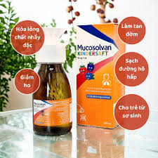 MUCOSOLVAN Kindersaft 100 ml - Thuốc điều trị ho có đờm