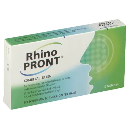 Rhinopront 12 viên - Thuốc sổ mũi