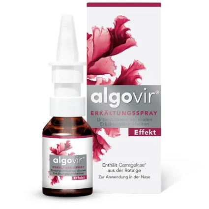 Algovir® Effekt 20 ml - Thuốc xịt mũi dành cho người lớn và trẻ em trên 1 tuổi